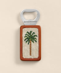 Men Smathers & Branson Needlepoint Desert Palm Bottle Opener - Brooks Brothers