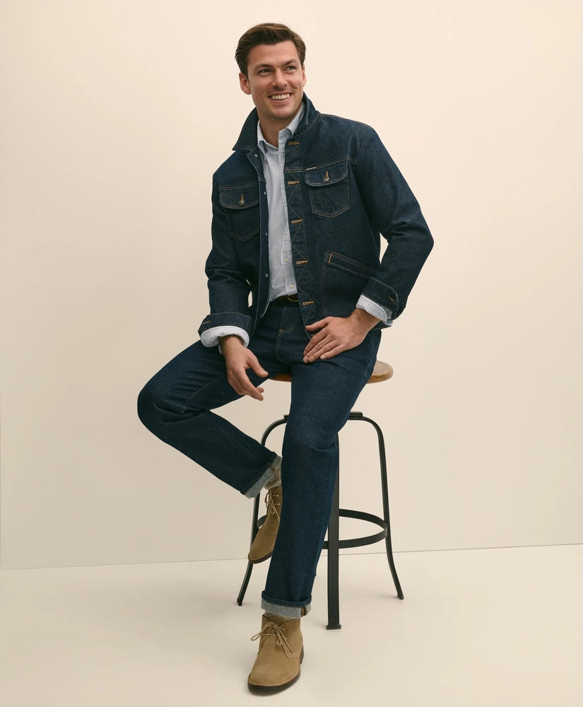 Sale Straight Fit Denim Jeans - Brooks Brothers On sale