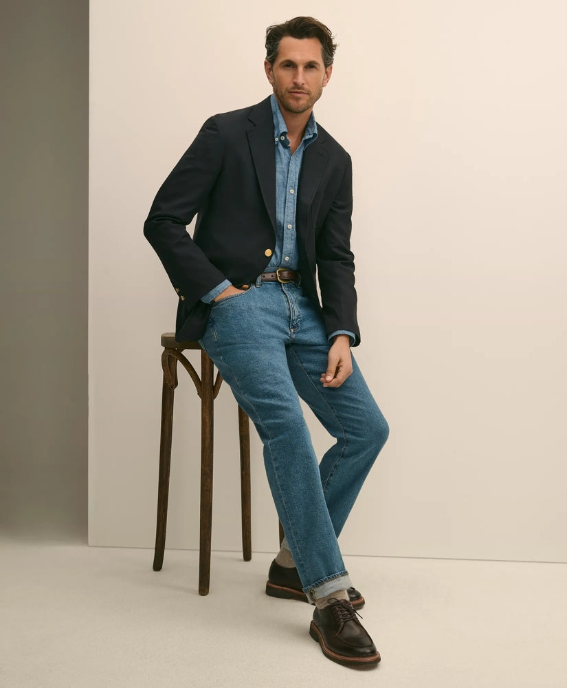Sale Straight Fit Denim Jeans - Brooks Brothers On sale