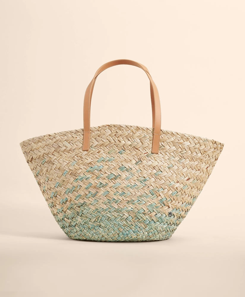 Sale Flora Bella Straw Dip-Dye Shopper Bag - Brooks Brothers For sale