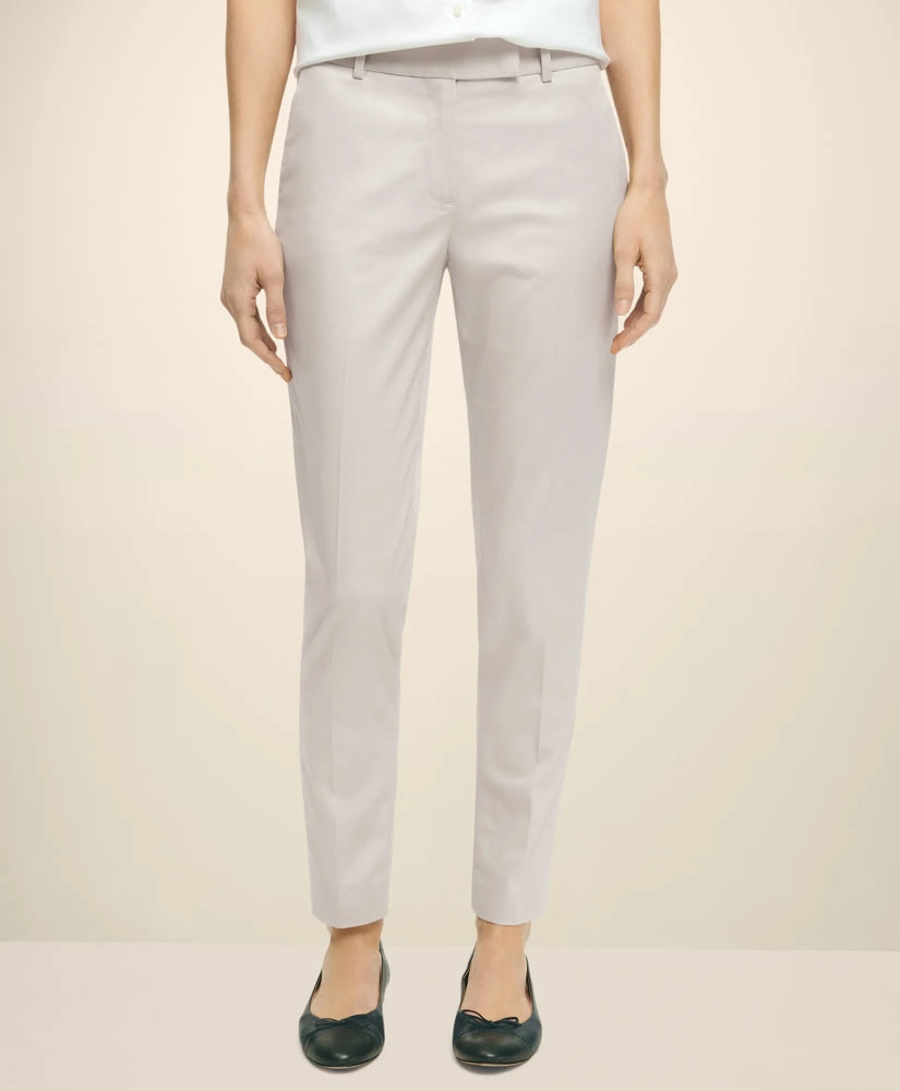 Women Stretch Cotton Advantage Chino - Brooks Brothers On sale