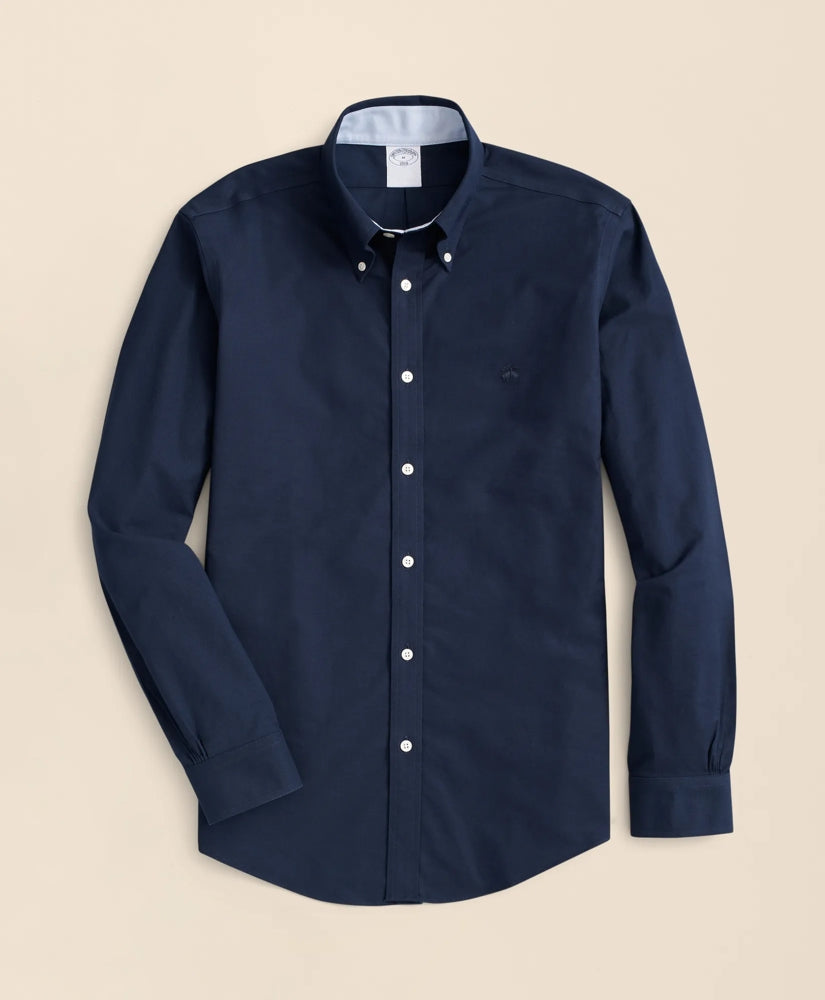Shirts Stretch Non-Iron Oxford Button-Down Collar Sport Shirt - Brooks Brothers On sale