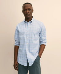 Men Stretch Non-Iron Poplin Polo Button-Down, Sport Shirt - Brooks Brothers Discount