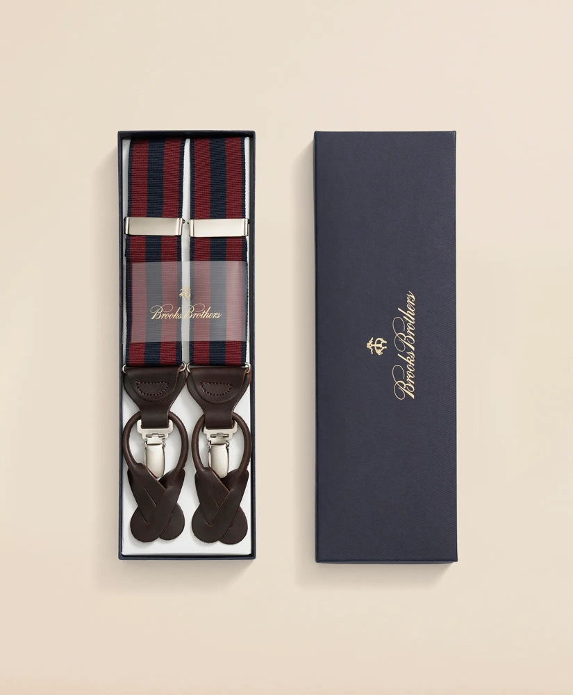 Men Striped Suspenders - Brooks Brothers Online