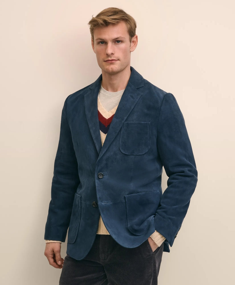 Sale Suede Patch Pocket Sport Coat - Brooks Brothers For sale