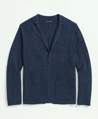 Men Sweater Blazer In Linen-Cotton Blend - Brooks Brothers sale