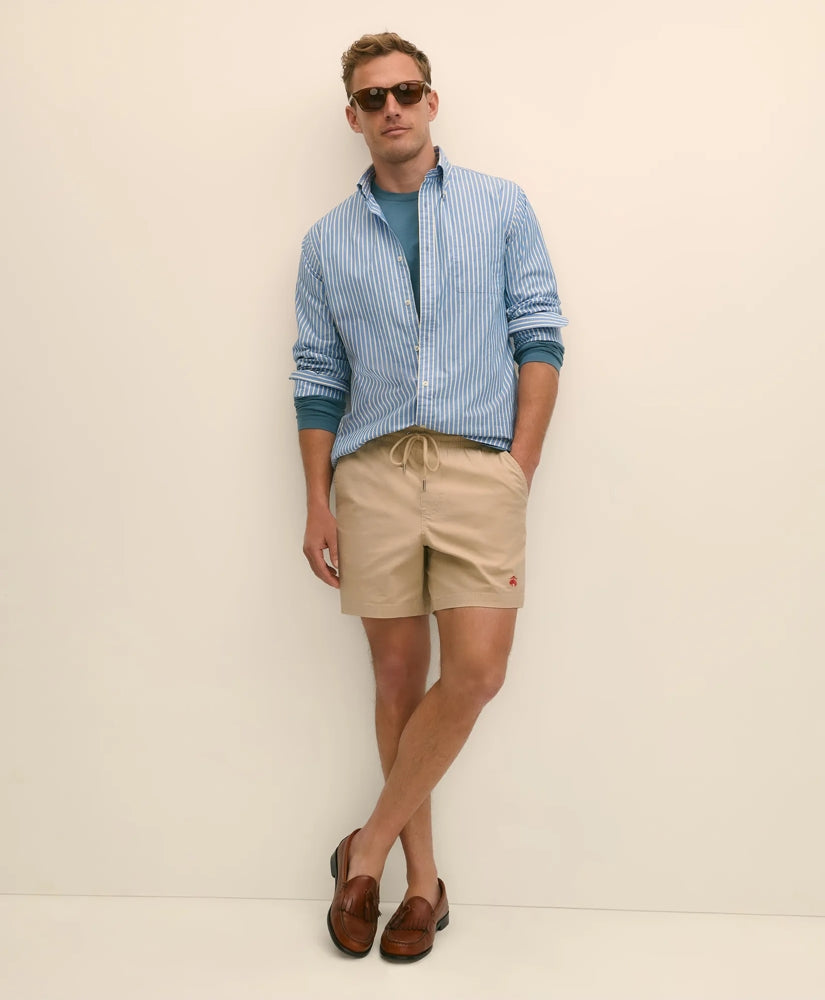 Men The 6" Friday Drawstring Shorts - Brooks Brothers For sale