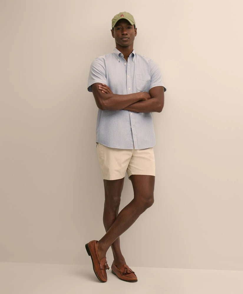 Men The 6" Friday Drawstring Shorts - Brooks Brothers On sale