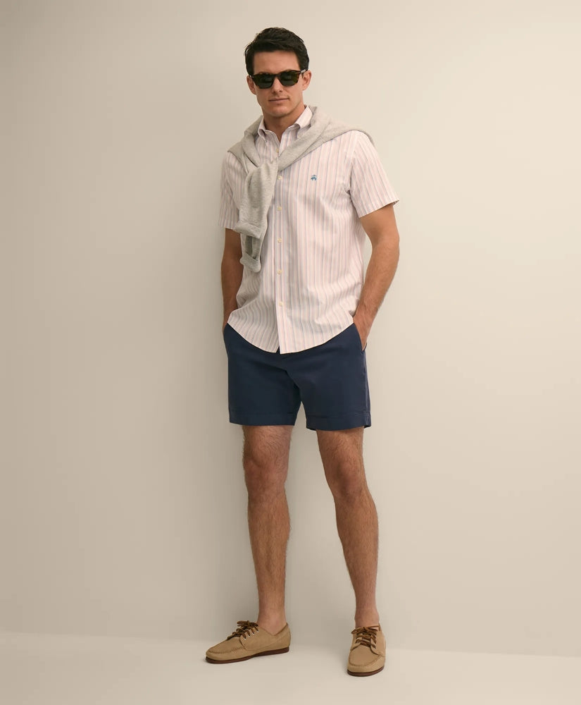 Men The 7" Friday Chino Short - Brooks Brothers Discount
