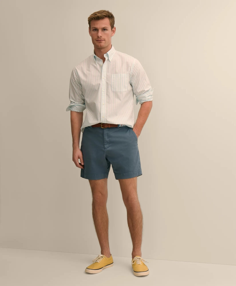 Men The 7" Friday Chino Short - Brooks Brothers Discount