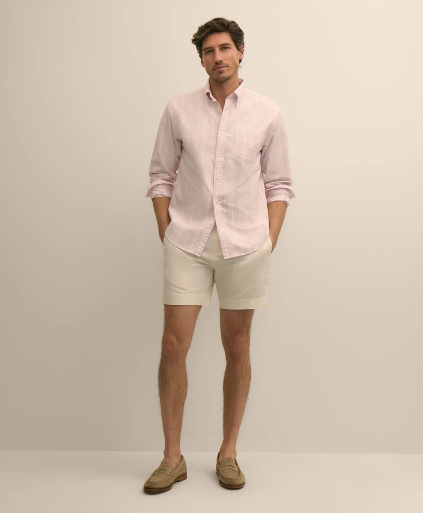 Men The 7" Linen-Cotton Shorts - Brooks Brothers Near me