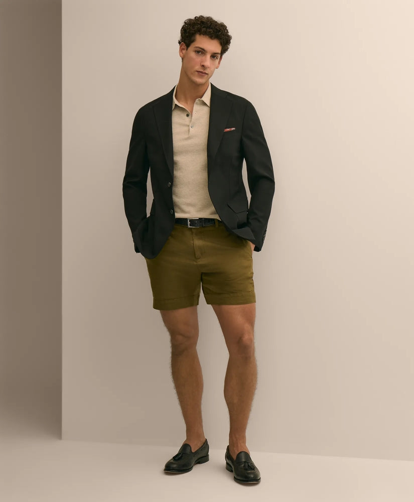 Men The 7" Linen-Cotton Shorts - Brooks Brothers Near me