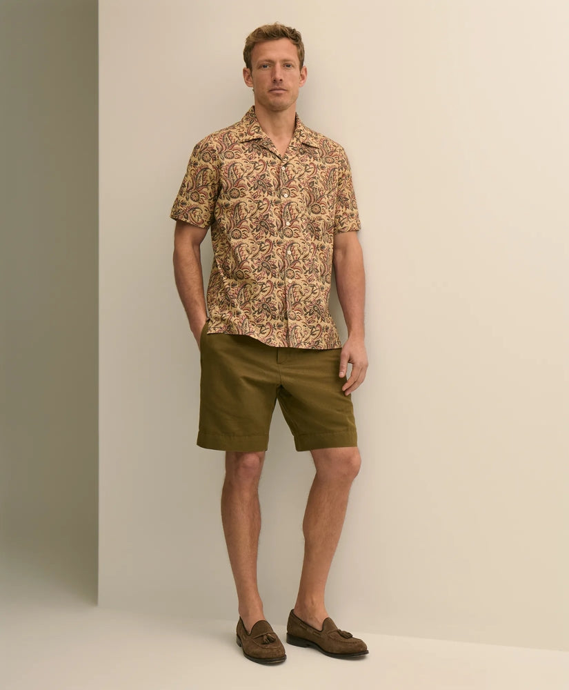 Men The 9" Linen-Cotton Shorts - Brooks Brothers Near me