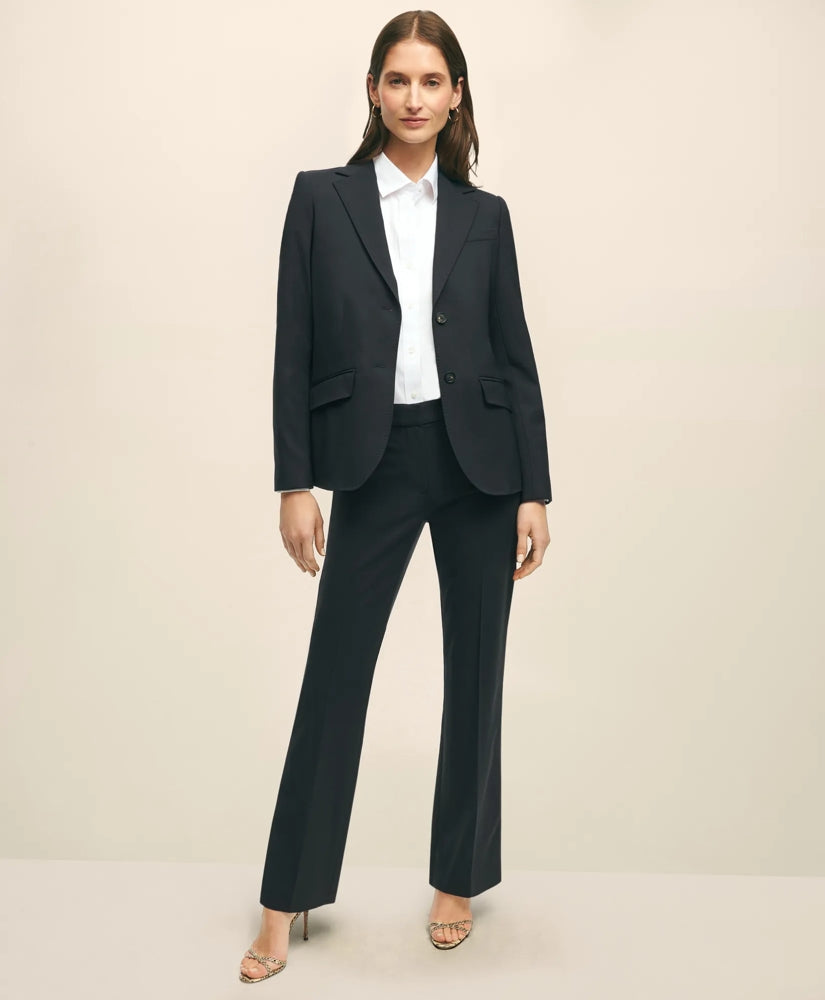 Women The Essentials Brooks Brothers Stretch Wool Jacket - Brooks Brothers Online