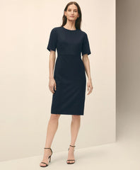 Sale The Essentials Sheath Dress - Brooks Brothers US