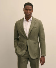 Tailored The Garment-Dyed Suit Jacket - Brooks Brothers Online