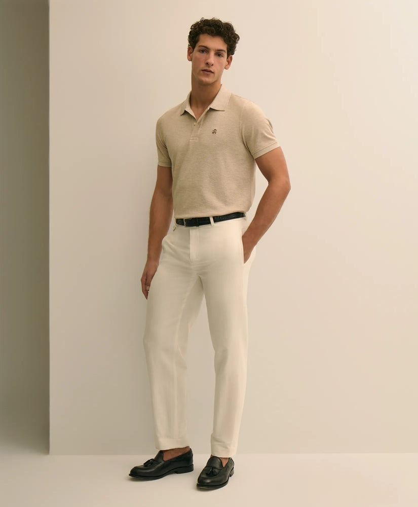 Men The Linen-Cotton Pants - Brooks Brothers US