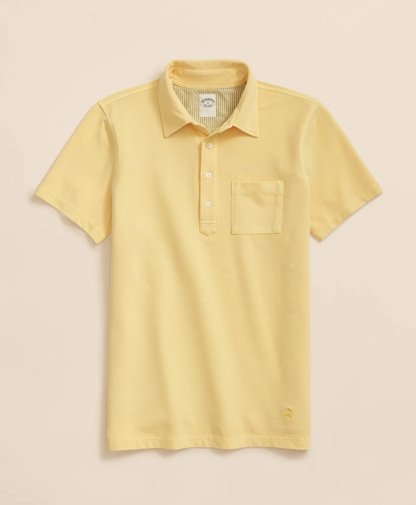 Men The Vintage Short-Sleeve Garment Dyed Polo Shirt - Brooks Brothers For sale