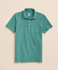 Men The Vintage Short-Sleeve Garment Dyed Polo Shirt - Brooks Brothers For sale