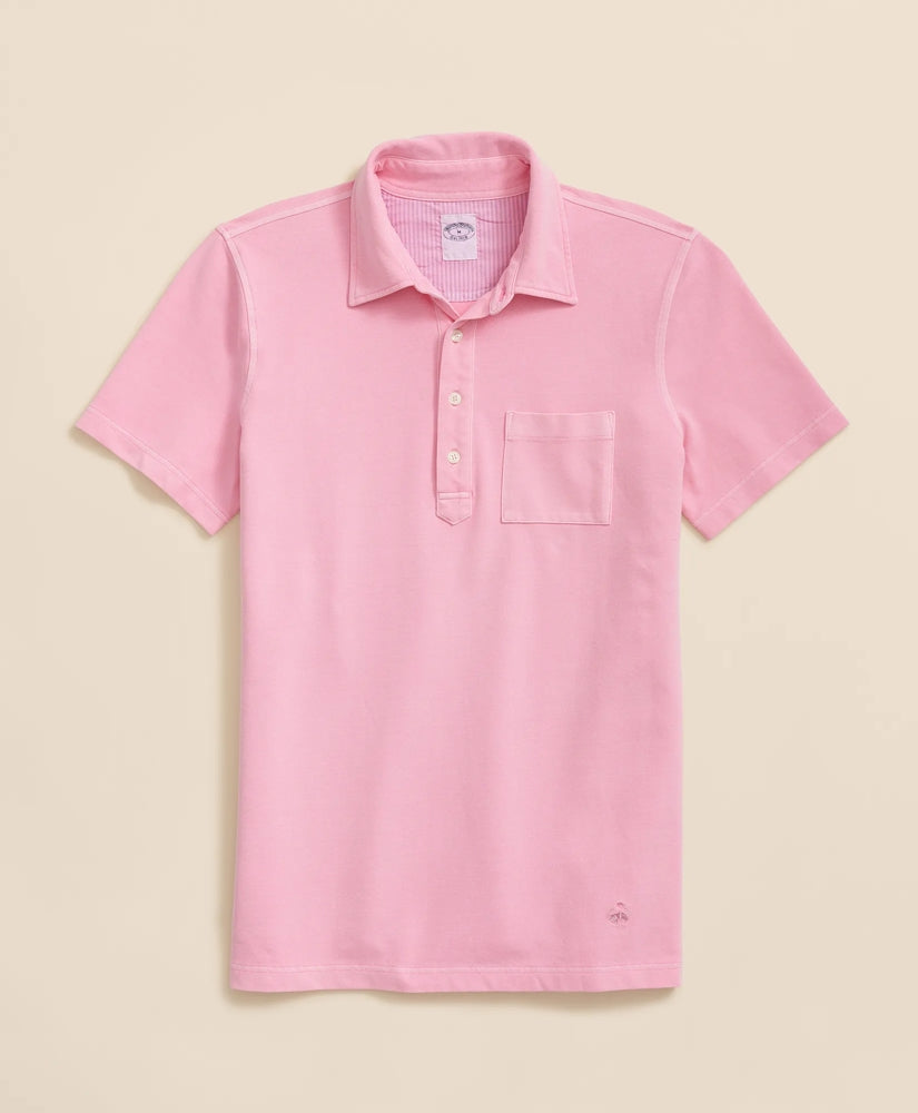 Men The Vintage Short-Sleeve Garment Dyed Polo Shirt - Brooks Brothers For sale