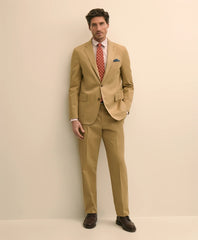 Tailored No. 1 Sack Suit in Cotton Twill - Brooks Brothers Outlet