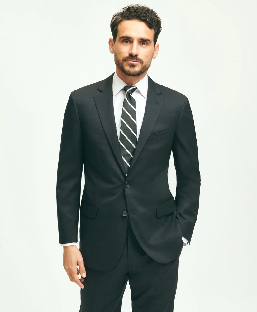Tailored Traditional Fit Wool 1818 Suit - Brooks Brothers