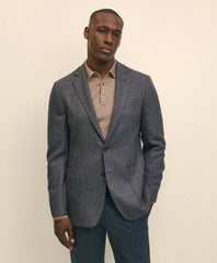 Sale Traditional Fit Wool Hopsack Gingham Sport Coat - Brooks Brothers Gift