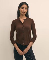 Women Ultimate Merino Twinset Cardigan - Brooks Brothers US