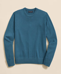 Men Ultimate Merino Wool Crewneck Sweater - Brooks Brothers US
