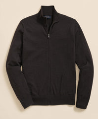 Men Ultimate Merino Wool Full Zip Sweater - Brooks Brothers Online