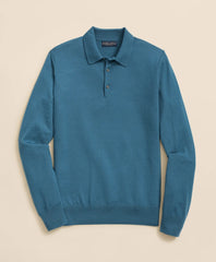 Men Ultimate Merino Wool Polo Sweater - Brooks Brothers Outlet