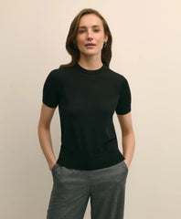 Women Ultimate Merino Wool Short-Sleeve Sweater Shell - Brooks Brothers Near me