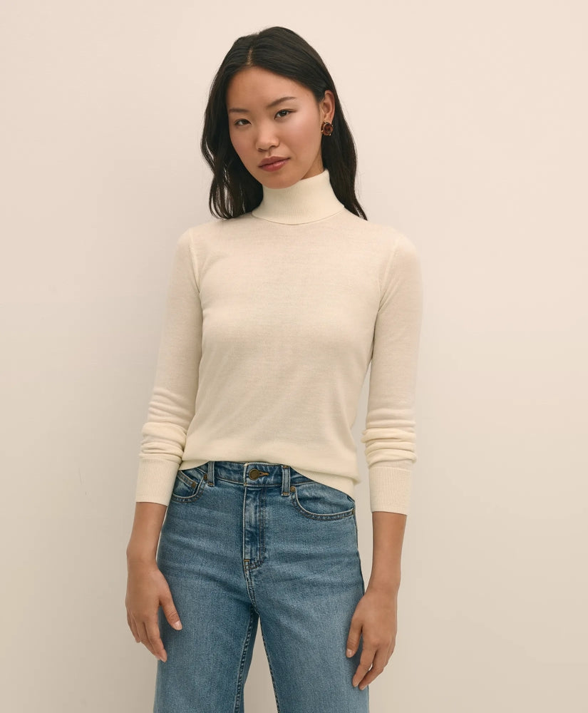 Women Ultimate Merino Wool Turtleneck - Brooks Brothers Gift