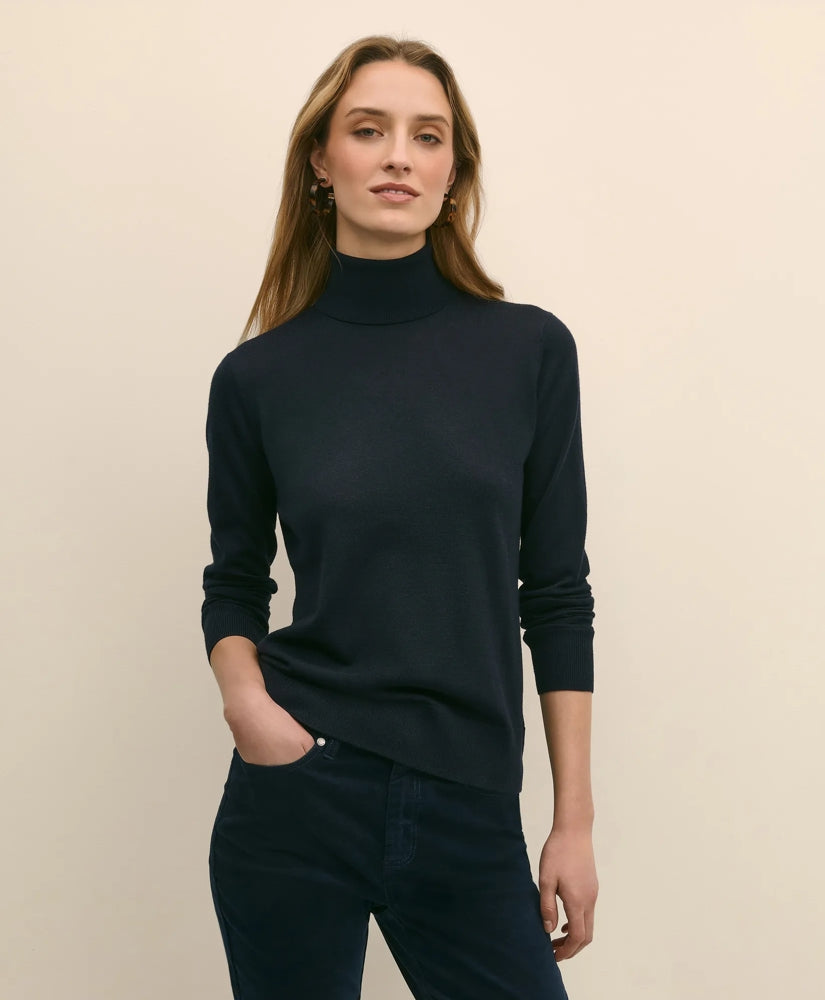 Women Ultimate Merino Wool Turtleneck - Brooks Brothers Gift