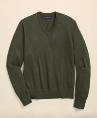 Men Ultimate Merino Wool V-Neck Sweater - Brooks Brothers Near me