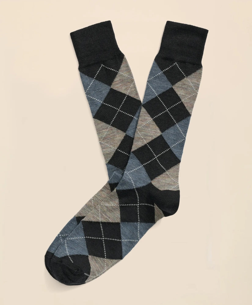 Sale Wool Blend Argyle Socks - Brooks Brothers Near me