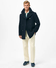 Men Wool Peacoat - Brooks Brothers On sale