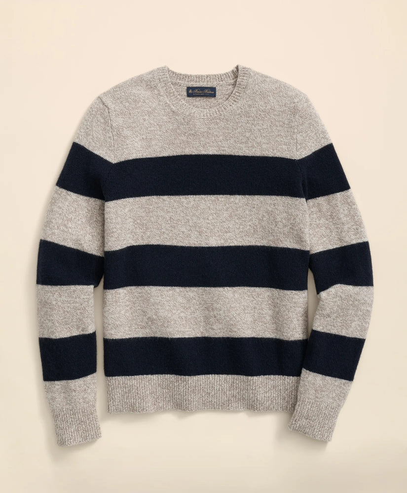 Sale Wool Ragg Stripe Sweater - Brooks Brothers For sale