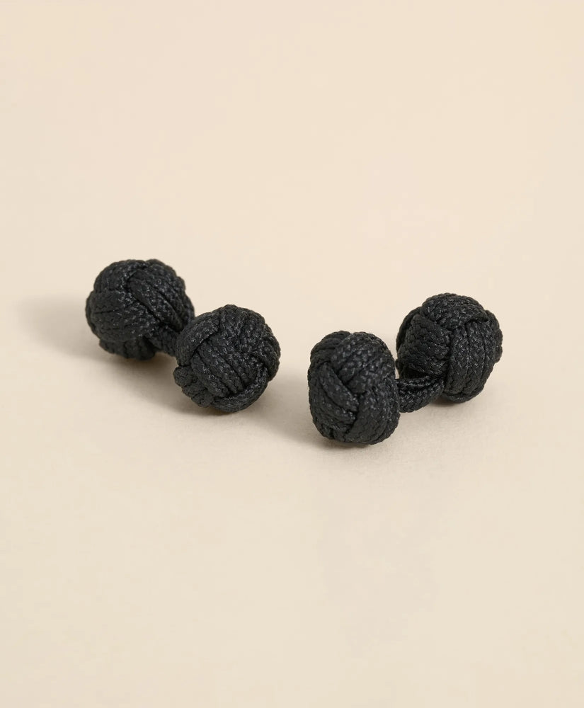 Men Woven Knot Cufflinks - Brooks Brothers