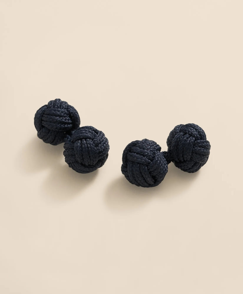 Men Woven Knot Cufflinks - Brooks Brothers