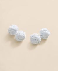 Men Woven Knot Cufflinks - Brooks Brothers