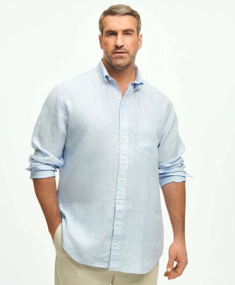 Shirts Big & Tall Sport Shirt, Irish Linen