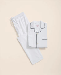 Men Cotton Broadcloth Pajamas - Brooks Brothers Online