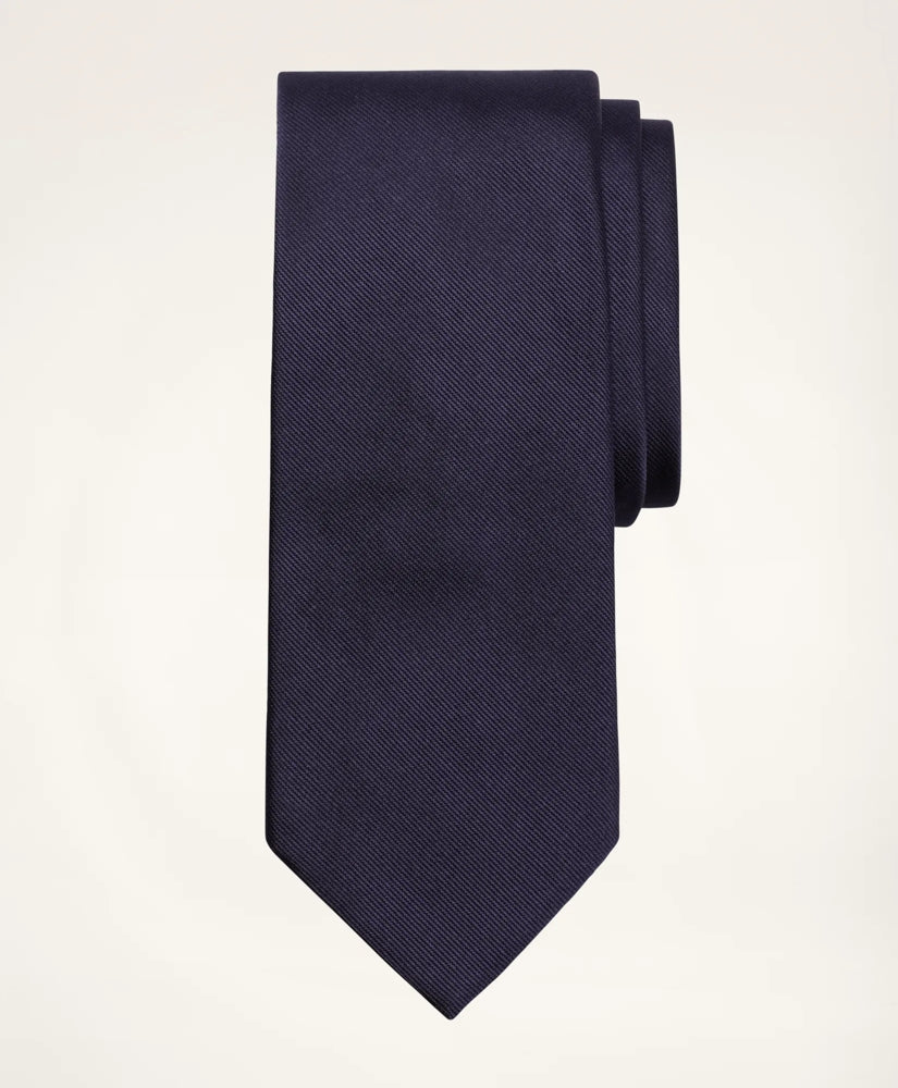 Tailored Solid Rep Tie - Brooks Brothers Online