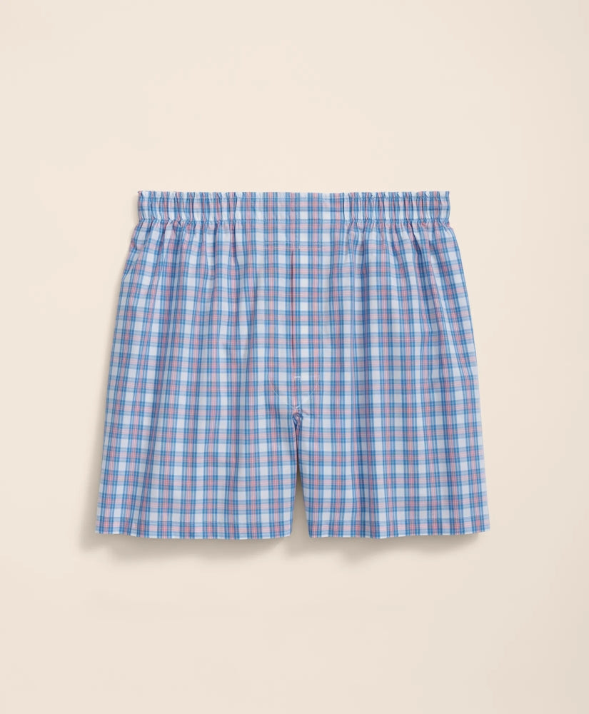 Sale Cotton Broadcloth Tartan Boxers - Brooks Brothers Online