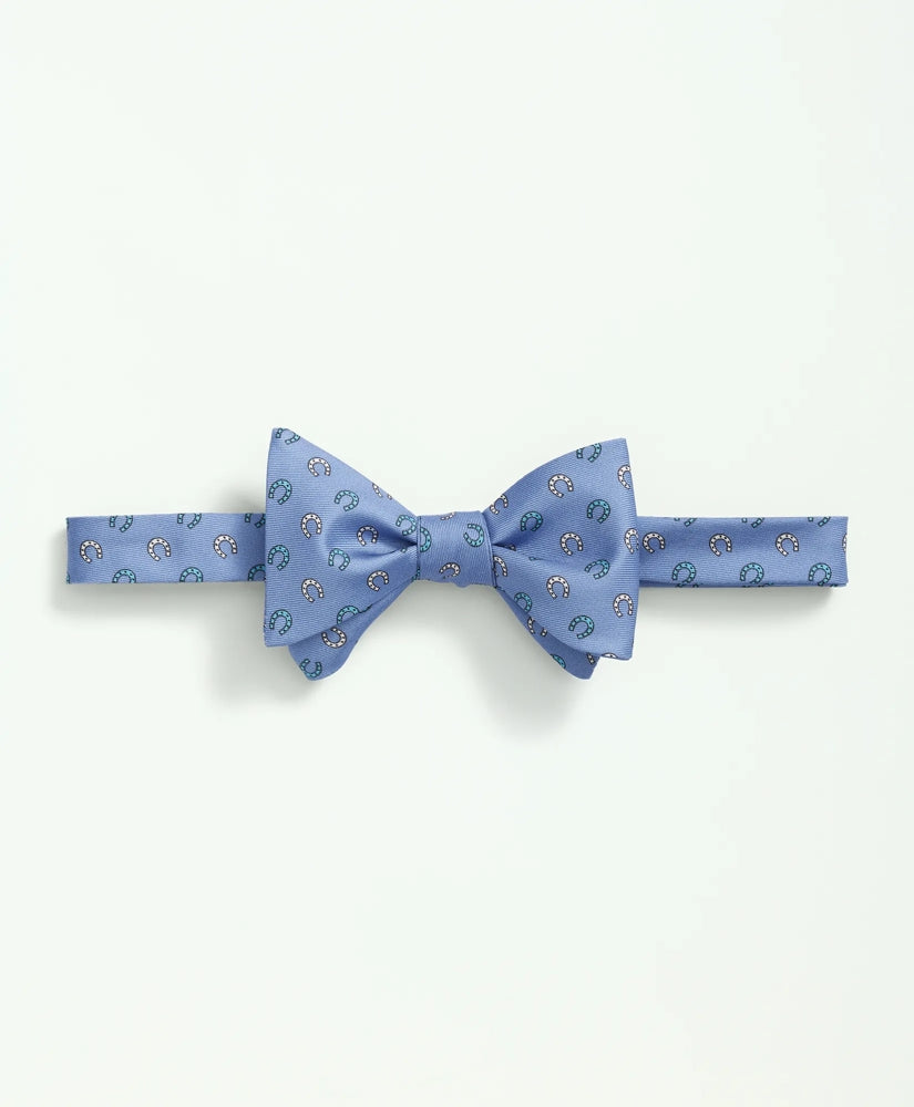 Men Silk Horseshoe Bow Tie - Brooks Brothers On sale