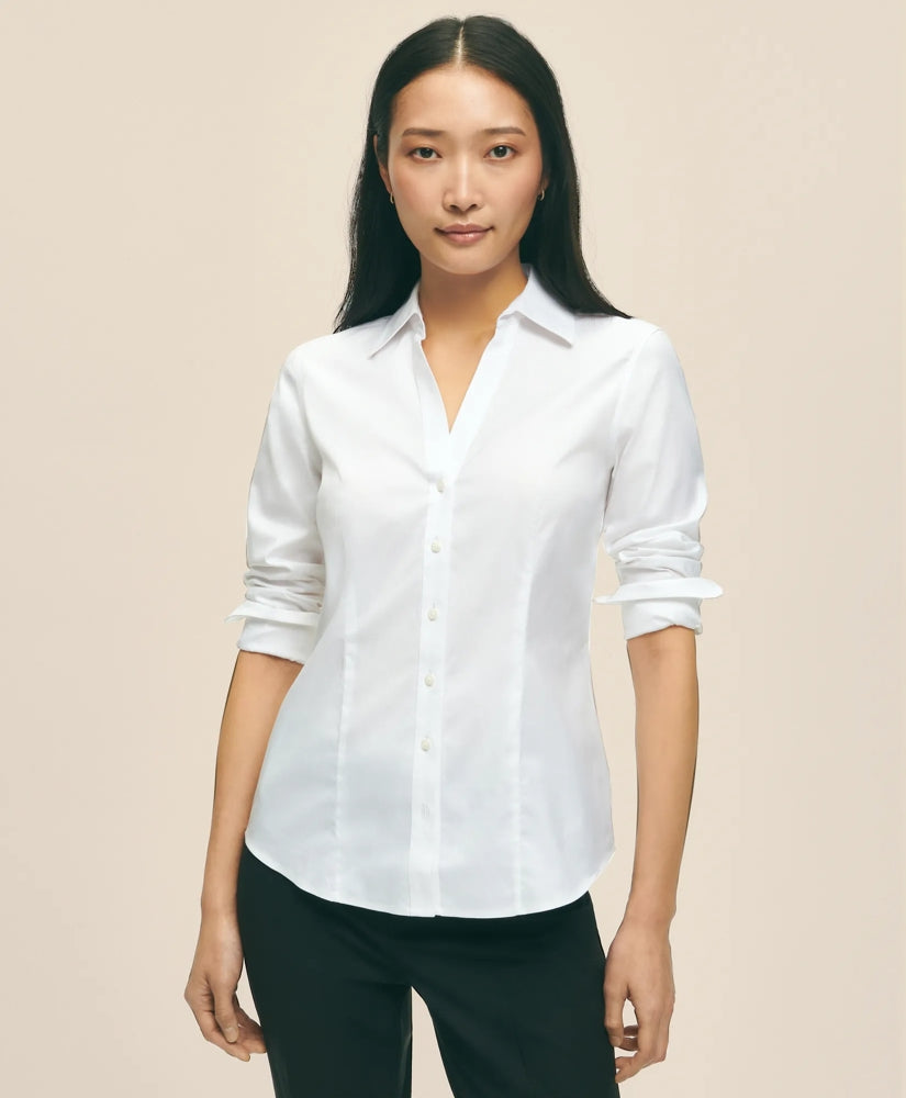 Shirts Fitted Non-Iron Stretch Supima