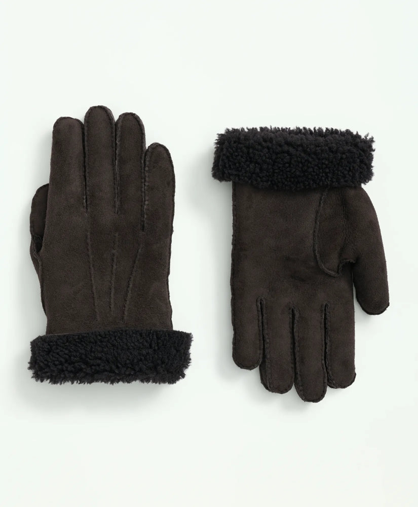 Men Shearling Sheepskin Gloves