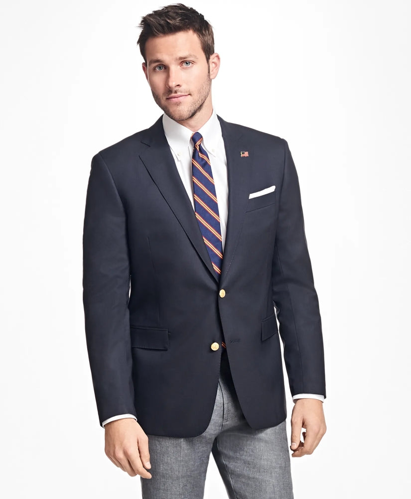Men Classic Fit Two-Button 1818 Blazer - Brooks Brothers On sale
