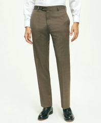 Men Traditional Fit Wool 1818 Dress Pants - Brooks Brothers sale